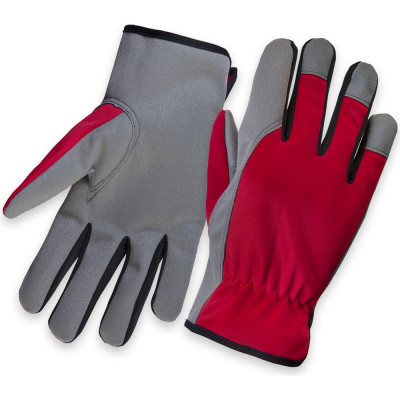 Рабочие трикотажные перчатки из PU кожи Jeta Safety р. XL/10  JLE621-10/XL