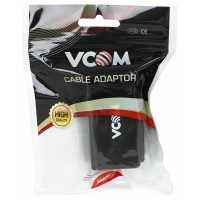 Соединительный бокс для витой пары VCOM UTP, категория 5e, 6 T568A/B, IDC: krone, черный NM211
