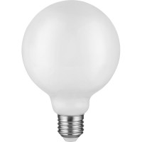 Филаментная лампа ЭРА FLED G125-15w-840-E27 OPAL, шар, опал, 15 Вт, нейтральная, E27, 20/240 Б0047039