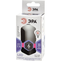 Светодиодная лампа ЭРА LED R50-6W-860-E14 рефлектор, 6 Вт, холодная, E14, 10/100/3600 Б0048023