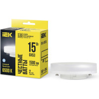 Лампа IEK LED T75 таблетка 12вт 230В 6500К GX53 LLE-T80-12-230-65-GX53