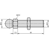Шарнирная опора KIPP K0421.100901