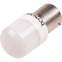 Автолампа SKYWAY диод S25 (P21W) 12/24V 6 SMD диодов 1-конт BA15s белая, 2 шт. S08202045