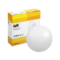 Светильник IEK, LED ДПБ 1001 12вт IP20 4000K круг белый LDPB0-1001-12-4000-K01