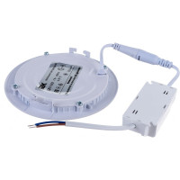 Светильник IEK, ДВО 1602 белый круг LED 7вт 4000К IP20 LDVO0-1602-1-7-K02