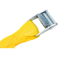 Стяжка для крепления груза DolleX 2.5 м х 25 мм, 0.7 т, с фиксатором, 2 шт. ST-252508