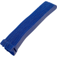 Хомут-липучка LANMASTER 210 мм, 20 шт., синий LAN-VCM210-BL