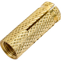 Забиваемый анкер VIPкрепеж цанга М8, латунь 2 шт 29362 VIP