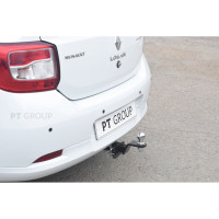 Фаркоп PT Group ТСУ съемный квадрат RENAULT Logan 2014-/ Logan Stepway 2018- 07031501