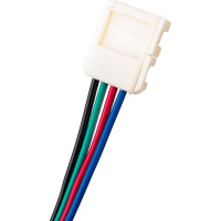 Коннектор IEK RGB, 10мм, 3шт, 15см-разъем LSCON10-RGB-213-03