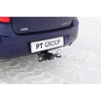 Фаркоп PT Group ТСУ со съемным квадратом, LADA Kalina Cross 2014-н.в., Granta седан 2011-н.в., лифтбек 2014-н.в., Datsun ON-Do 2014-2019 г.в. 01961501