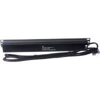 Блок розеток 19 8 шт. C19 с фиксатором вилки, 16A 250V, шнур питания 3,0 м TWT-PDU-16A8C9L-3.0