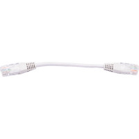 Патч-корд RJ45 - RJ45, 4 пары, UTP, категория 5е, 0.15 м, серый, TWT-45-45-0.15-GY
