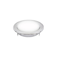 Встраиваемый точечный светильник Jazzway PGX70 15254.6 40Вт GX70 IP20 152х54мм встраиваемый глянцевый хромированный 1027641