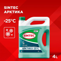 Стеклоомыватель Sintec АРКТИКА -25°С, 4 л 614508