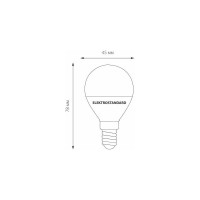 Светодиодная лампа Elektrostandard BLE1408 Mini Classic F 6W 3300K E14 G45 тонированная a049060