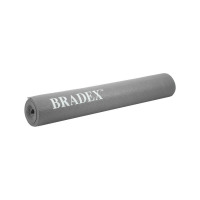 Коврик для йоги и фитнеса BRADEX, 173х61х0.3 см, серый, SF 0398