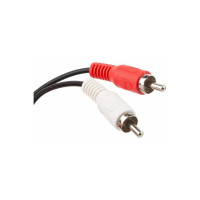 Соединительный кабель Telecom, 2xRCA M - 2xRCA M черный 1,5m TAV7158-1.5M