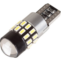 Автолампа SKYWAY диод T10 W5W 12-24V 30SMD 1-контурная, CANBUS, белая, 2 шт. S08202042