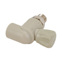 Вентиль для радиатора RTP D20х1/2 мм., угловой, серый 15821