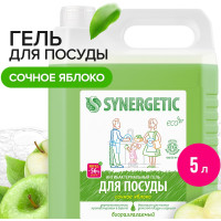 Концентрированное средство для мытья посуды и фруктов Synergetic Яблоко 5 л 4623722258373 103504