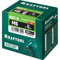 Стальные резьбовые заклепки с насечками KRAFTOOL Nut-S М6, 500 шт. 311707-06