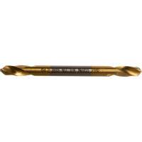 Сверло двустороннее Эксперт M2 TIN №955 по металлу (10 шт; 4.2х55 мм; HSS-G; DIN 1897) Профоснастка 30207023