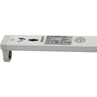 Корпус под светодиодную лампу Ultraflash LML-0410-11 LED, Т8, 9 Вт, 220В 14293
