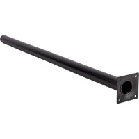 Ножка Tech-Krep D30х700 круглая, нерегул, черная - накл. 151250