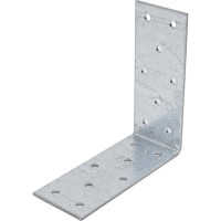 Крепежный уголок VORMANN 100х100х40х2 мм, оцинкованный 71 085 000