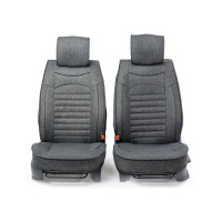 Каркас накидки на переднее сиденье CarPerformance 2 шт., гобелен CUS-2082 D.GY