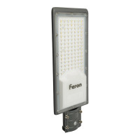 Уличный светодиодный светильник FERON 100W AC230V/50Hz цвет серый IP65, SP3033 32578