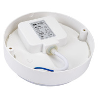 Светильник IEK ДПО 2004, LED, 8вт, 6500K, IP54, круг, белый LDPO0-2004-8-6500-K01