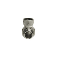 Переходник VRT со сгоном, 1/2, угловой, конус, никель 504287