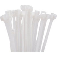 Стяжка для кабеля ZOLDER 150х3,6 мм нейлон, белая, 100 шт. HTA-3,6х150/100Б