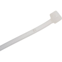 Стяжка для кабеля ZOLDER 120х2,5 мм нейлон, белая, 100 шт. HTA-2,5х120/100Б