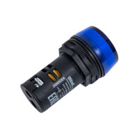 Коммутационная лампа Dekraft, ЛК22-ADDS-BLU-LED 25005DEK