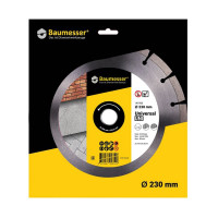 Диск алмазный сегментный по бетону Universal (230х22.2 мм) Baumesser 94315129017
