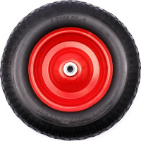 Колесо пневматическое для тачек 4.00-8 (390х16 мм) ENIFIELD 112670