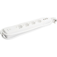 Умный удлинитель c USB EKF Wi-Fi HomeConnect RCE-1-WF