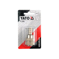 Быстроразъемное соединение рапид (мама)-10 мм для шланга YATO YT-2398