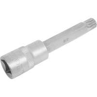 Головка торцовая с битой SPLINE (М12; 100 мм; 1/2") YATO YT-04354