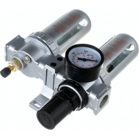 Блок подготовки воздуха AFRL804 1/2" металлические колбы Pegas pneumatic 4706