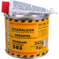 Шпатлевка CHAMAELEON со стекловолокном вкл.отвердитель 0,250кг 15032