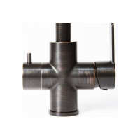 Смеситель для кухни Mixline бронза, подключение к фильтру 35k MLSS-03201 543618