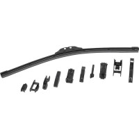 Бескаркасная щетка стеклоочистителя Ganz 430mm (8 адаптеров) GIS01016