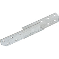 Угловой крепеж для бруса VORMANN правый, 33х33х170х2 мм, оцинкованный 70 946 000