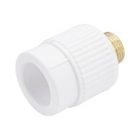 Комбинированная муфта Blue Ocean полипропиленовая, НР - 25x1/2 PPRF/EA(W)-25х1/2"