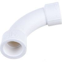 Уголок-отвод Blue Ocean полипропиленовый, плавно-загнутый 90 град - 25 PPRF/90LE(W)-25