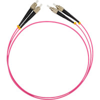 Волоконно-оптический шнур Hyperline FC-D2-504-FC/PR-FC/PR-H-1M-LSZH-MG патч-корд MM 50/1 243524